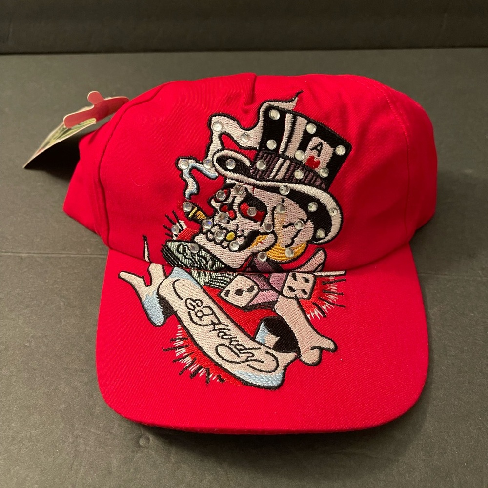 Ed Hardy Velcro Hat New